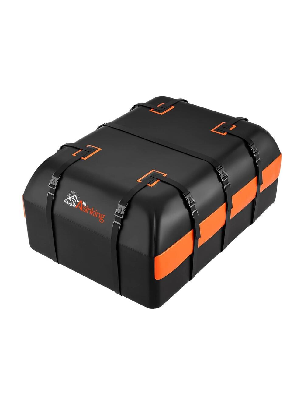 Car Roof Bag Cargo Carrier 21 Cubic Feet Waterproof Rooftop Carrier AntiSlip Mat